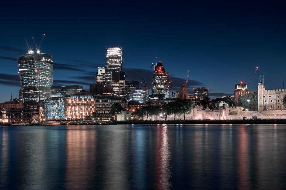 United Kingdom — London skyline