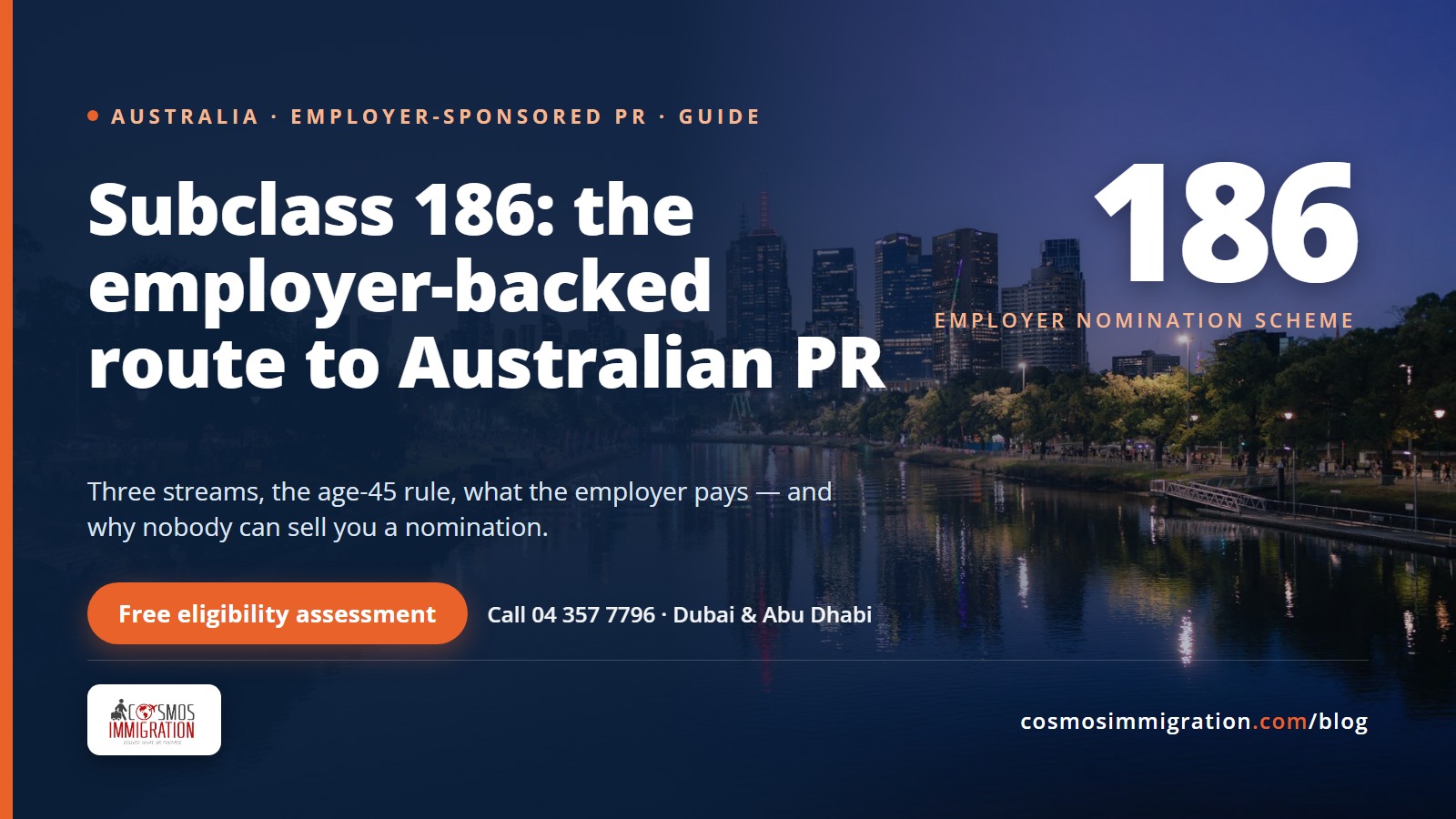 Subclass 186: the employer-backed route to Australian PR