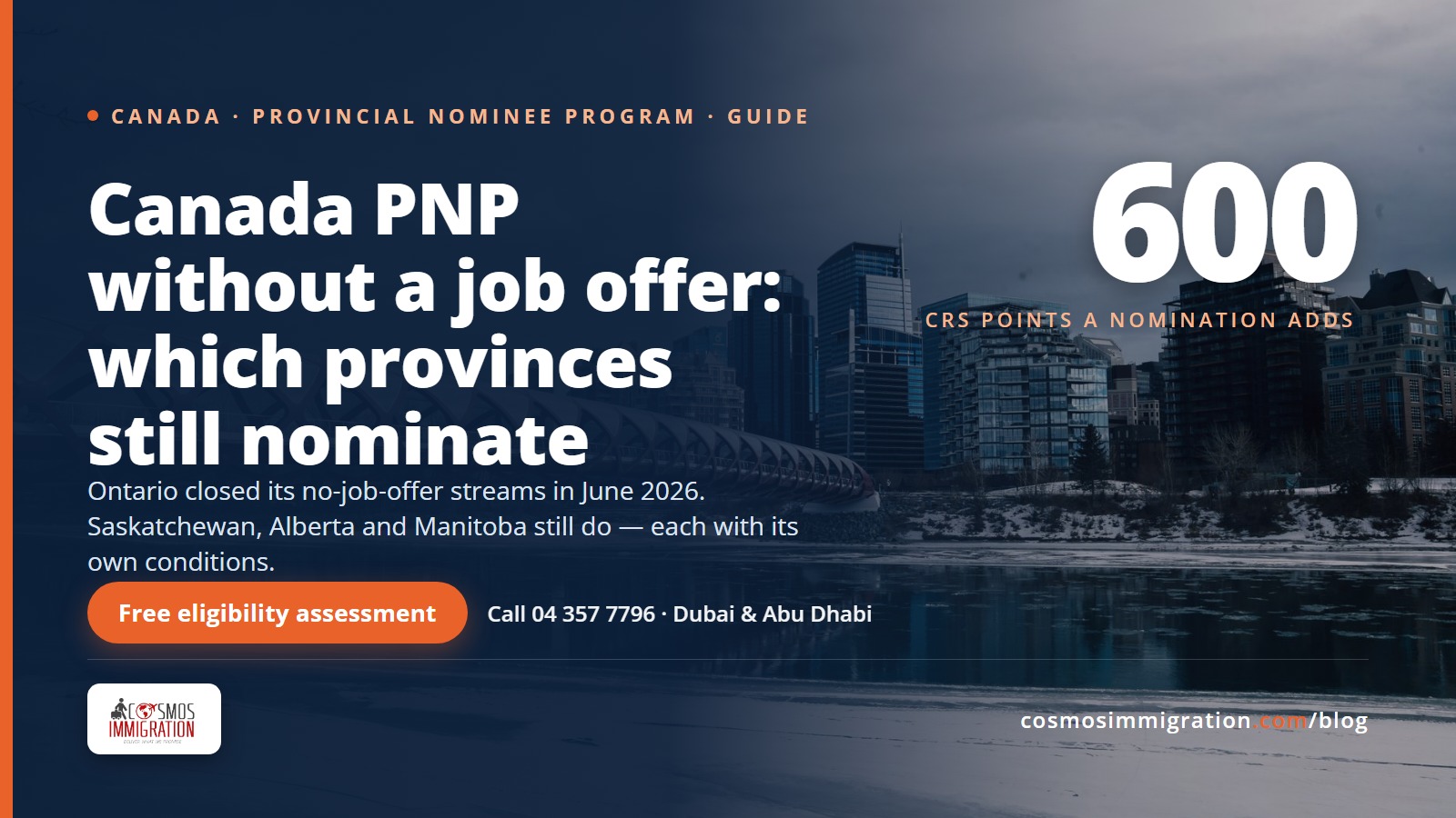 Canada PNP without a job offer: which provinces still nominate