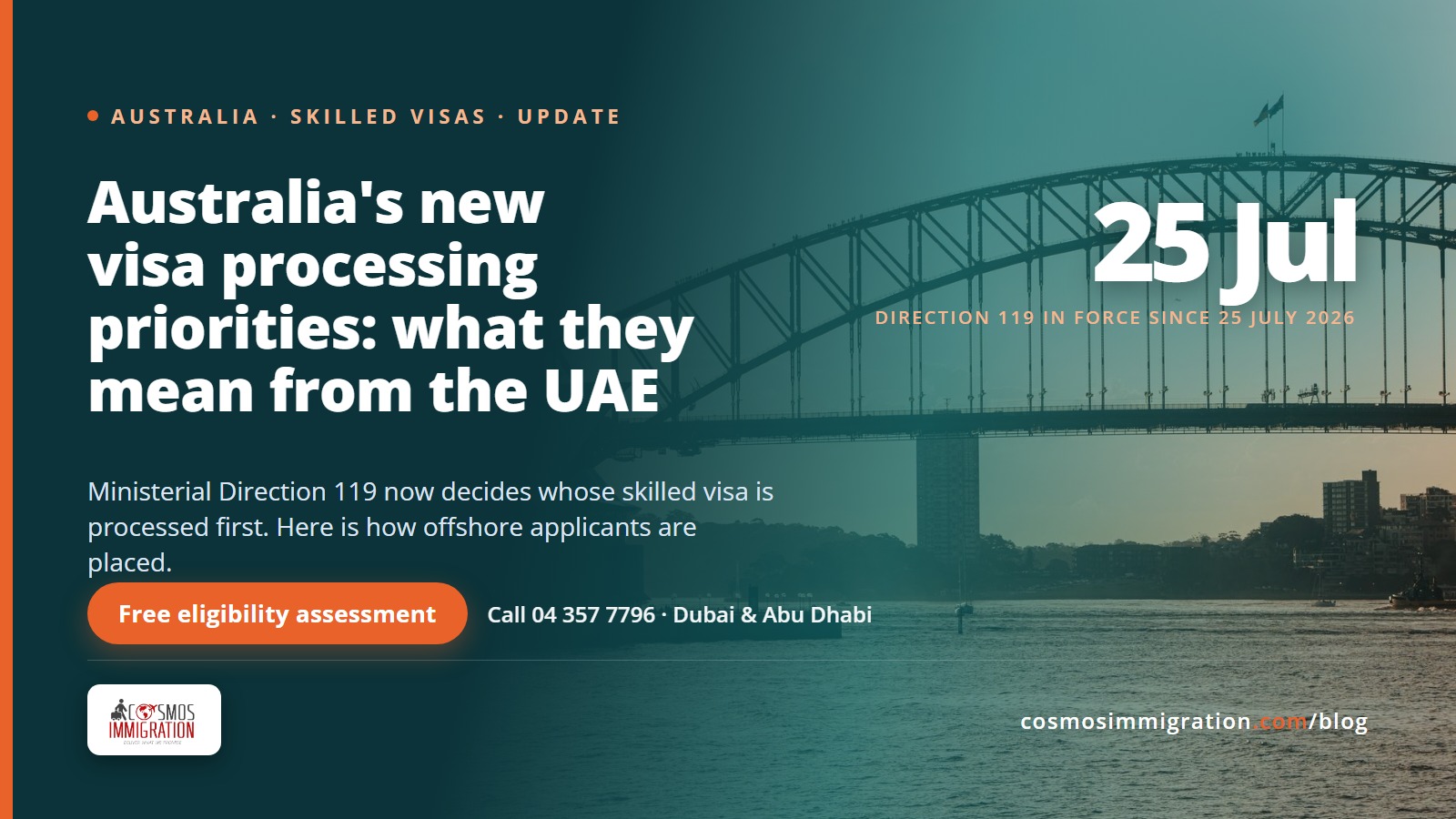 Australia’s New Skilled Visa Priorities: What Changes from the UAE