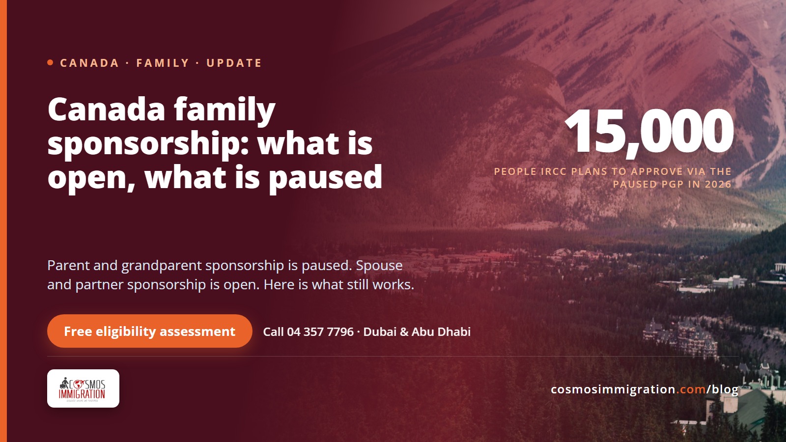 Canada Family Sponsorship: Bringing Parents and a Spouse From the UAE