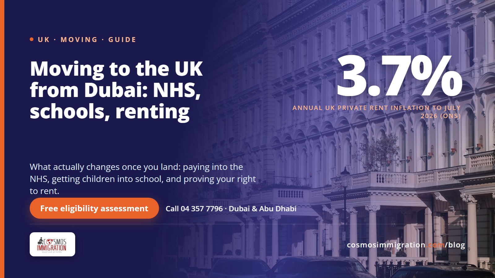 Moving to the UK From Dubai: NHS, Schools, Renting, First Months