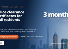 Police Clearance Certificates: UAE, India, Pakistan, Philippines