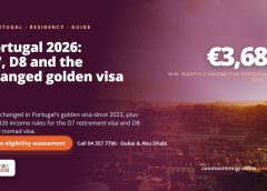 Portugal in 2026: D7, D8 and the Changed Golden Visa