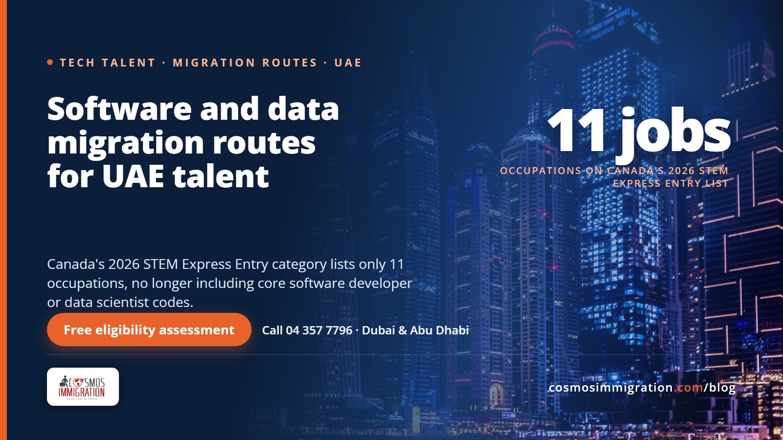 Software and Data Professionals: Skilled Routes That Fit from the UAE