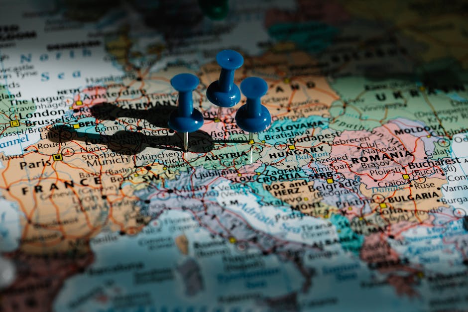 Schengen Area map covering 27 European countries including France, Germany, Italy, and Spain